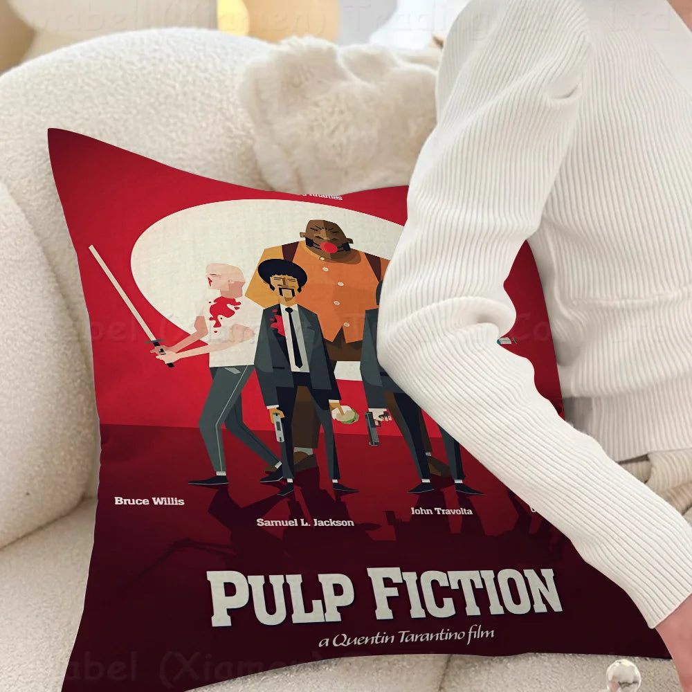 Pulp Fiction Pillow Cover Sofa Cushion Cover Home Room Decoration Children Gift