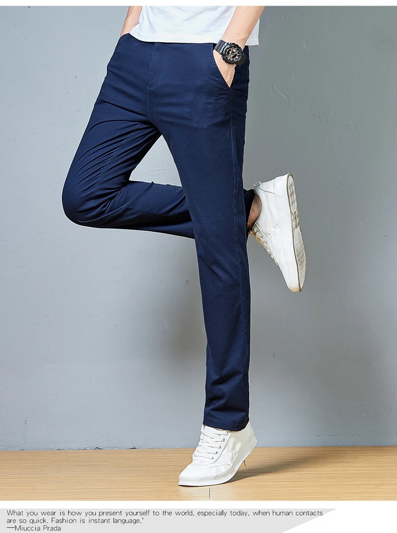 Pantalon décontracté Coton de qualité supérieure