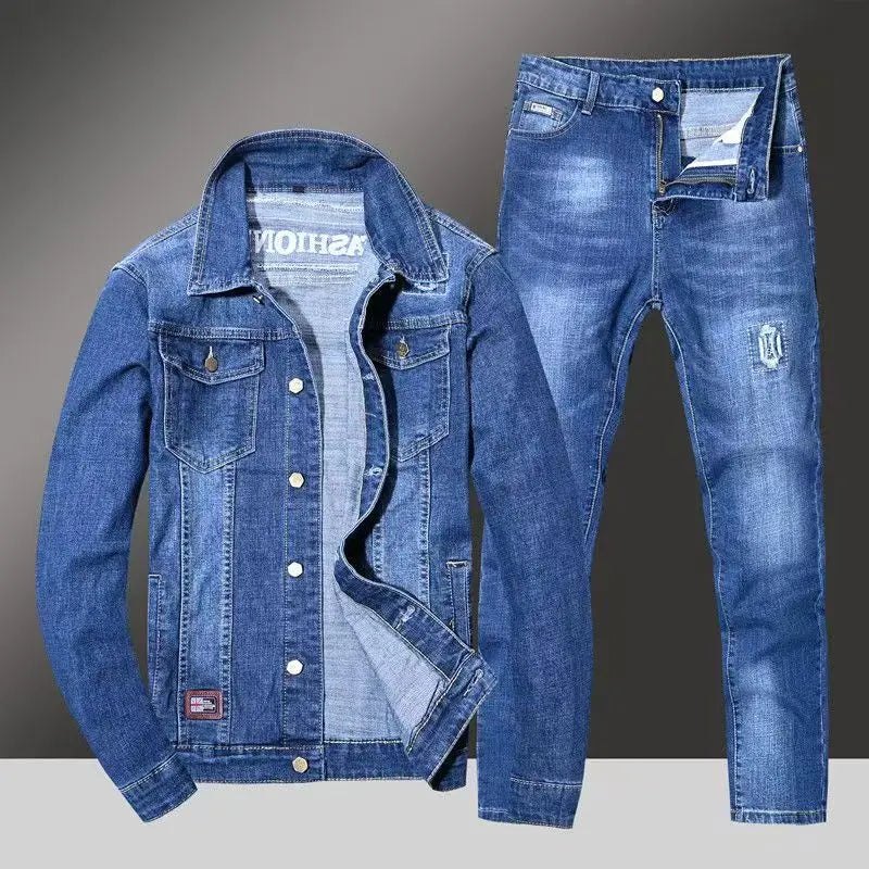Ensemble denim en jeans 2 pièces Printemps/Automne