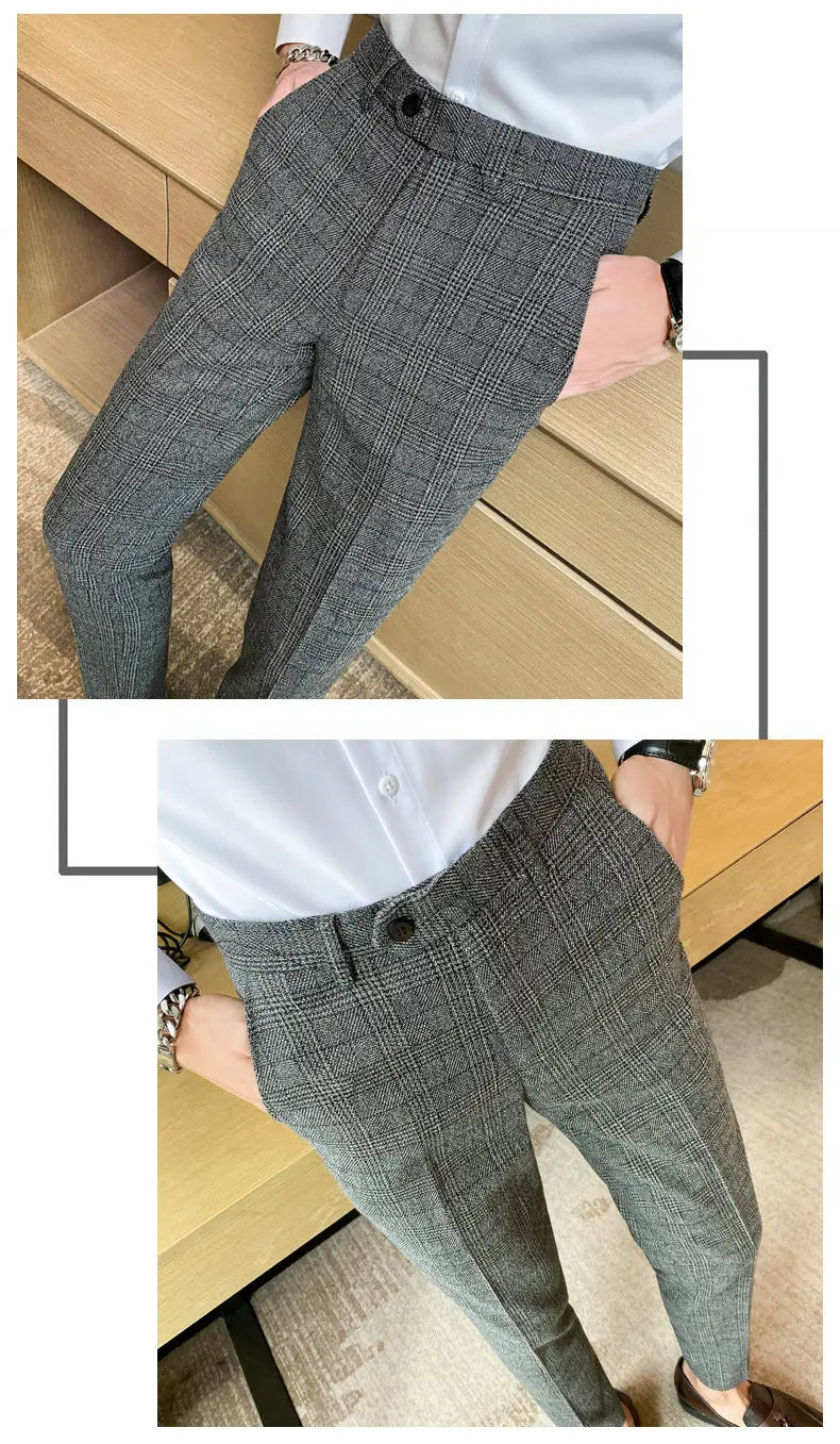 Pantalon a carreaux Printemps/Automne