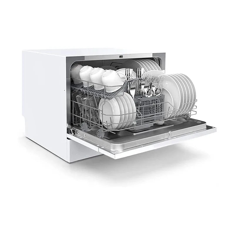 6Sets Automatic Lave-vaisselle Household Countertop Dishwashers Mini Dishwasher for Kitchen