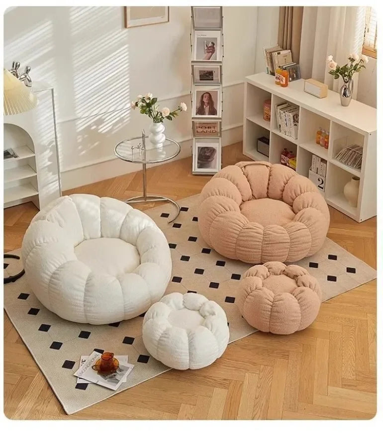 Pouf salon canapés nordique moderne canapé confortable relaxant canapés décoration de la maison meubles chambre chaise longue accessoires