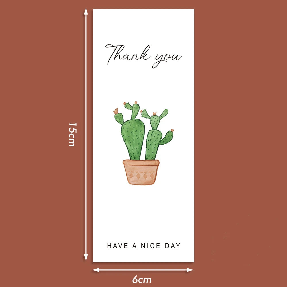 50pcs Flower Thank You Stickers Seal Labels For Gift Or Commodity Decor Stickers Small Business Packaging Sealing Stickers