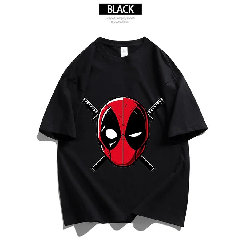 Marvels Spidermans Women Men T Shirt Fashion Printed Summer Clothes Marvels Anime Cartoon Tee Shirt Short Sleeve Tops