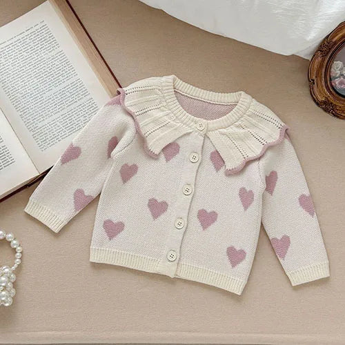 2025 New Autumn 0-3Yrs Children Clothes Suit Long Sleeved Knitted Pullover Sweater+PP Shorts Toddler Baby Girl Clothes Set