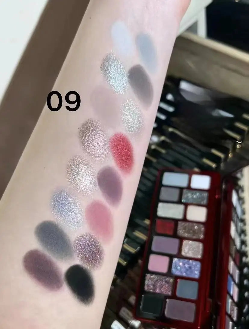 Qianyan Cheeryep 16 Color Eyeshadow Palette Glitter Chameleon Matte Pearlescent Flash Plate Cowherd Sequins