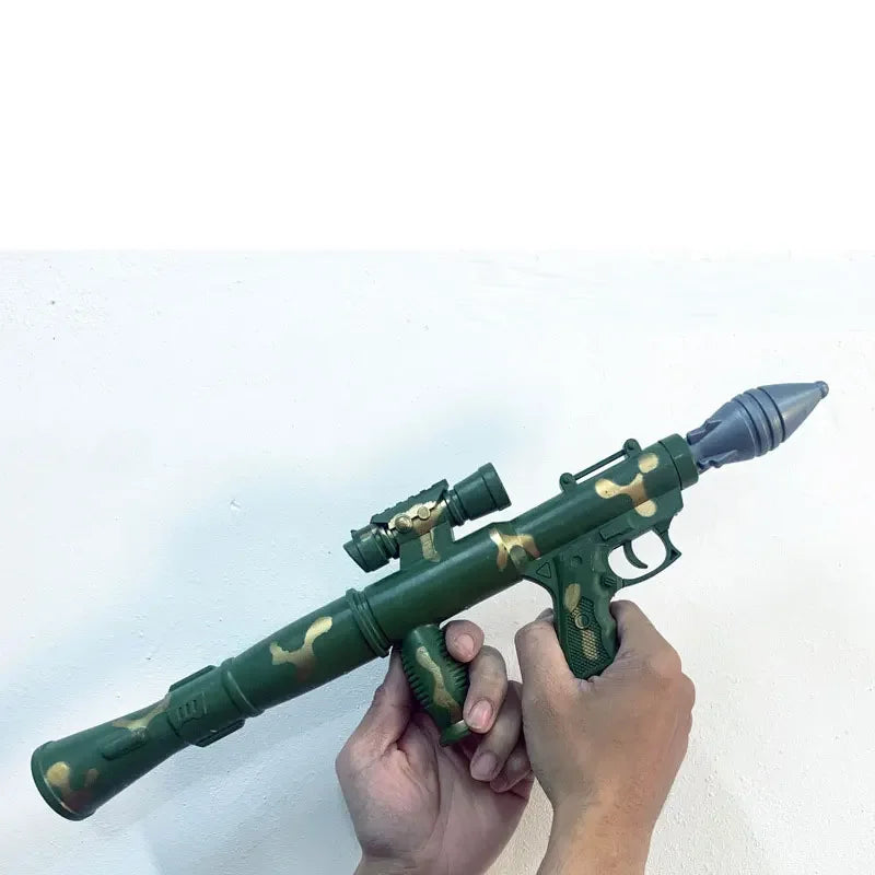 Children Soft Bullet Foam Gun Toy Military Rocket Launcher with Bullets for Boys Kids Outdoor Games Gifts