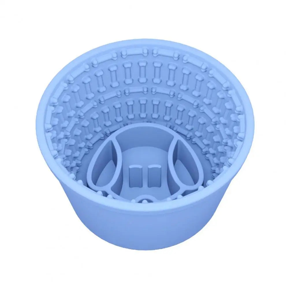 Dog Slow Feeder,Silicone Lick Bowl,Dog Licking Mat Treat Dispenser,Anti-Choking Pet Slow Eating Bowl,for Small Medium Large Dogs