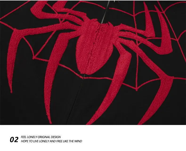 Anime Marvel Spider Man Hoodie 3D Digital Printing Hoodie Fashion Hip Hop Sweatshirt Zipper Top Women'S Coat Couple Holiday Gift