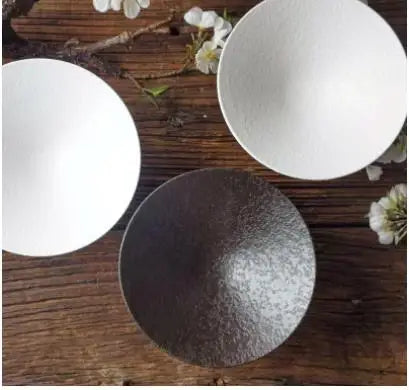 Ceramics Dinner Plate Tall Pasta Plates Salad Bowls Soup Basins Restaurant Home High Feet Tableware Snack Dessert Trays