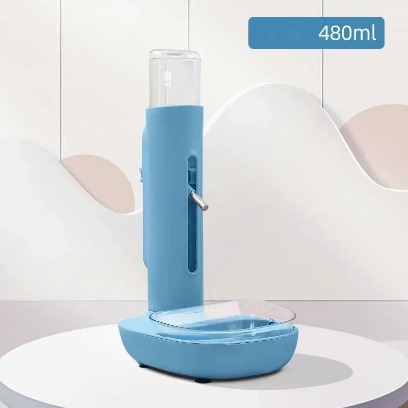 وعاء شرب أوتوماتيكي للحيوانات الأليفة، وعاء طعام للكلاب، زجاجات مياه، وحدة تغذية عالمية للقطط والجراء، موزع قابل للرفع، حامل طعام للحيوانات الصغيرة