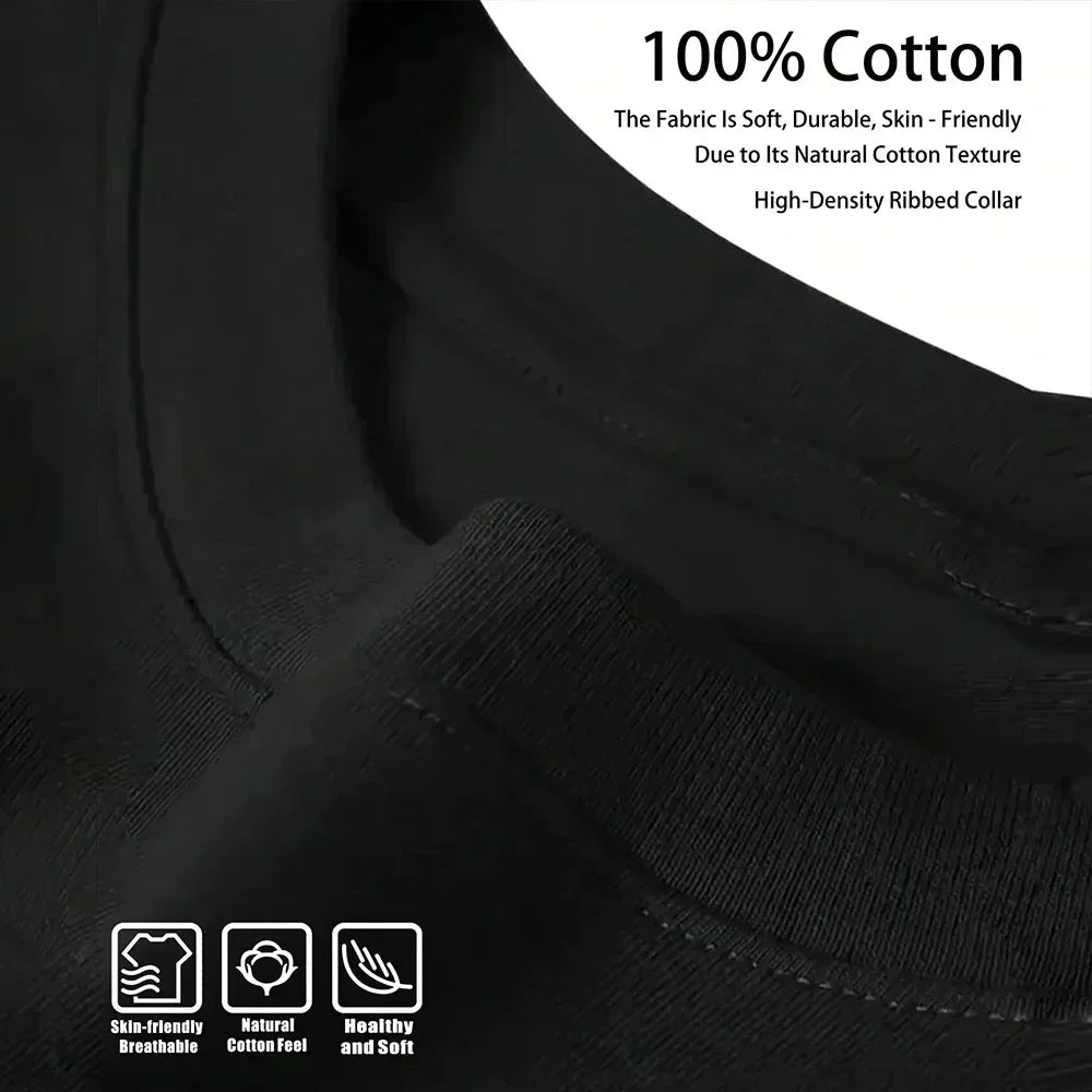 2025 Marvel Series X-Men Movie Printed Men's and Women's American Retro Street Loose Short-sleeved T-shirts Pure Cotton