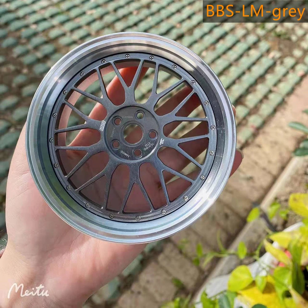 1/5 Car Model Metal Forged Assemble Refitting Wheel Hub  Creative Desktop Display  Personalized  Modification Toys Gift
