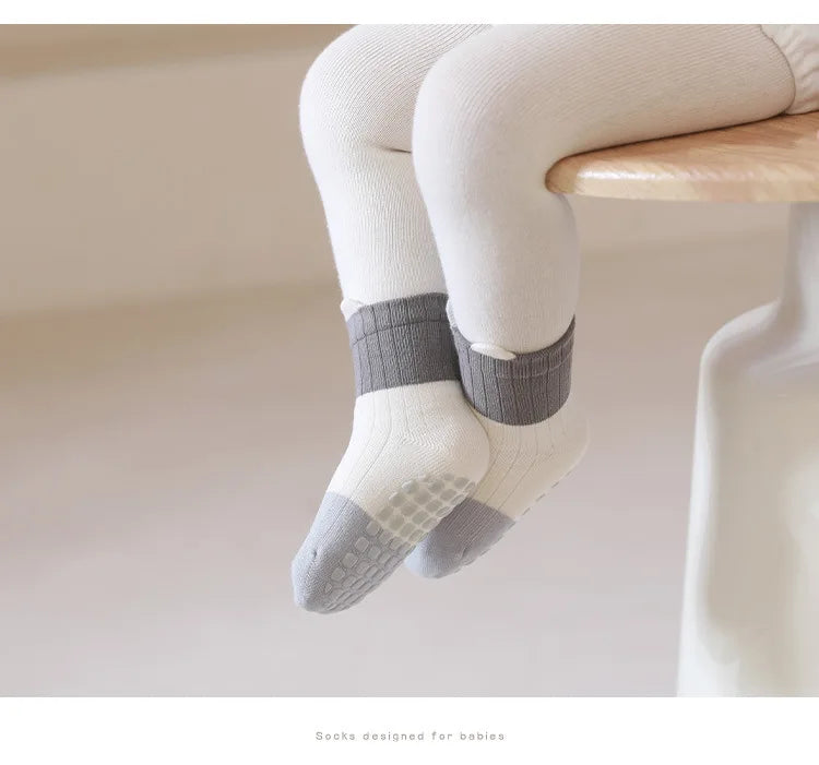 5/3 Pair Anti-Slip Baby Socks For Newborn Babies Anti-slip Socks For Children Comfortable Fit Socks For Baby Accessories Newborn