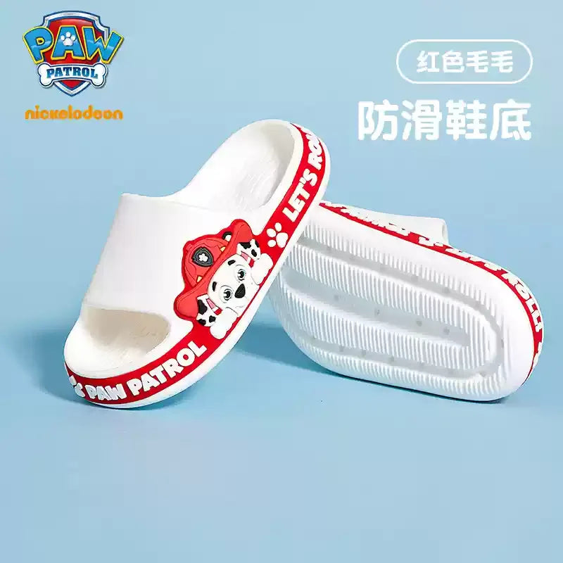 Paw Patrol  Children'S Slippers Woof Team Summer Boys Girls Indoor Non-Slip Bathroom Bath Slippers Baby Home Home