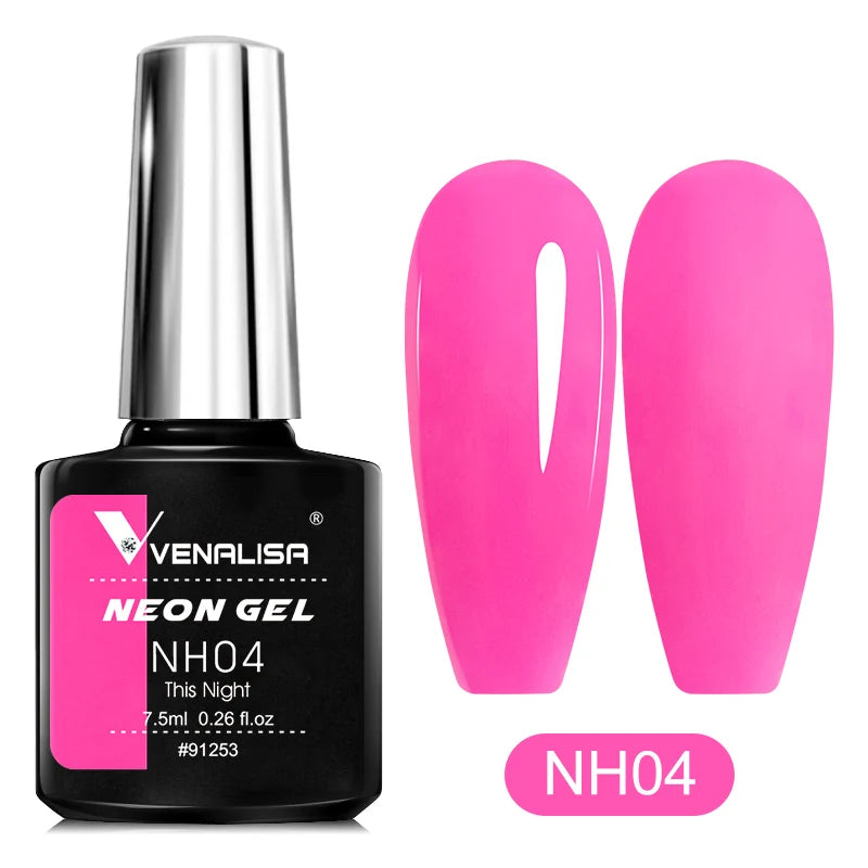 Vernis à ongles en gel néon  pour manucure 7,5 ml