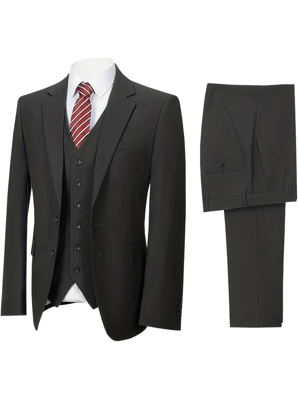 Costumes d'affaires pour hommes 3pcs