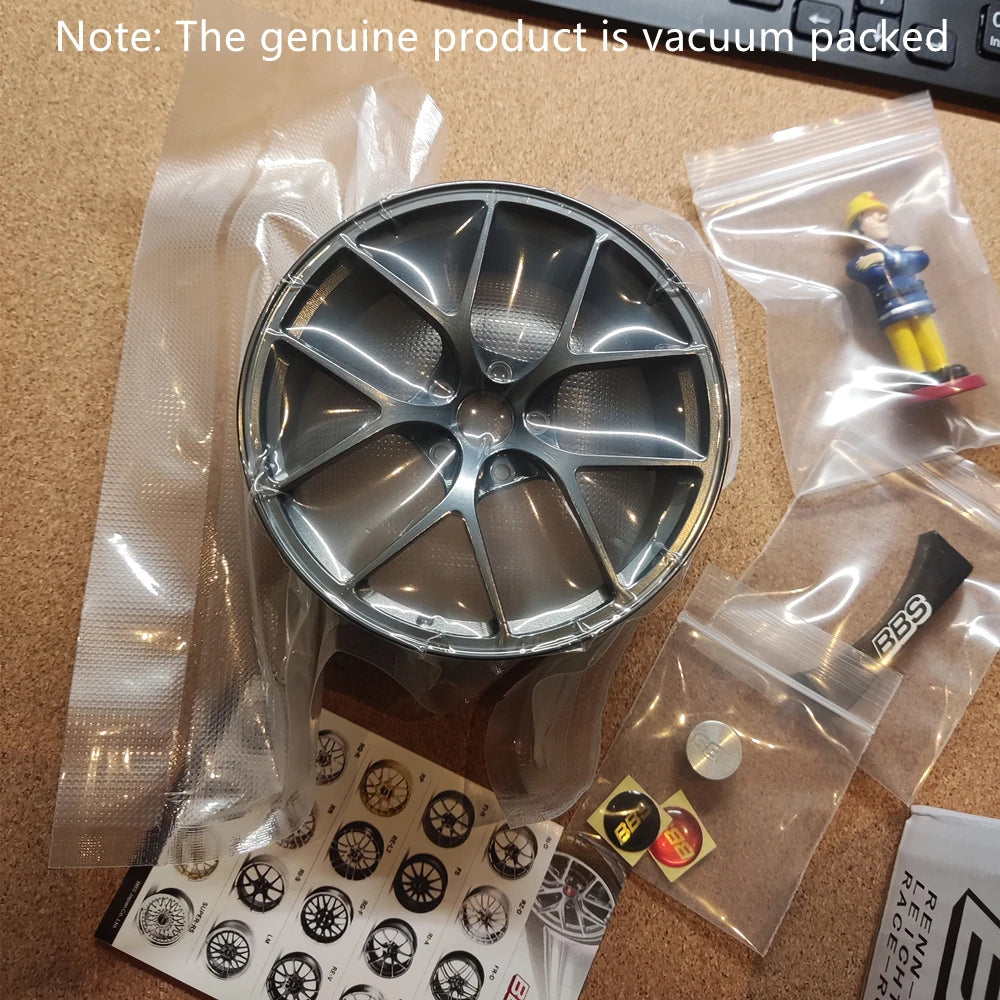 1/5 Car Model Metal Forged Assemble Refitting Wheel Hub  Creative Desktop Display  Personalized  Modification Toys Gift