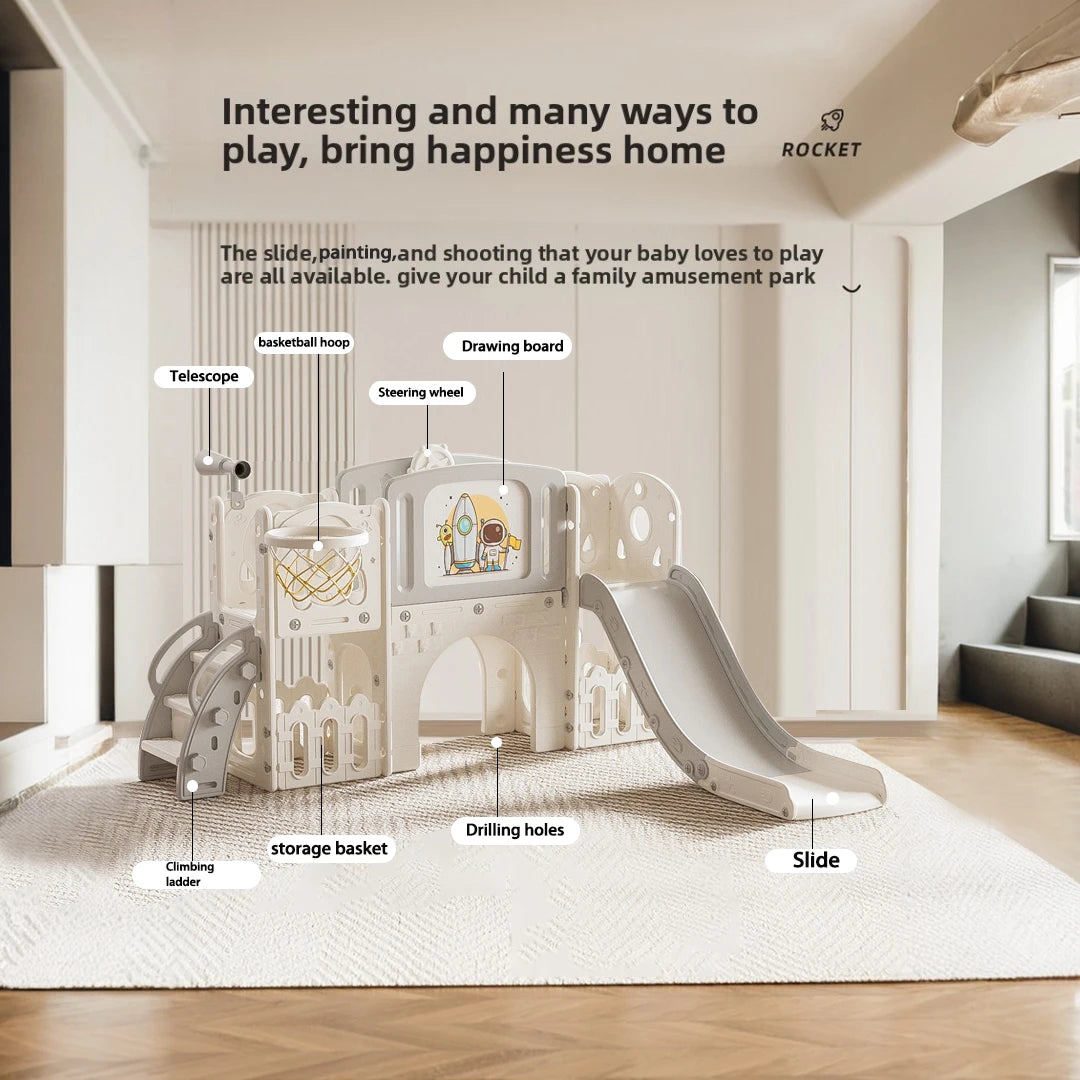 Indoor Slide Baby Slide Safe and Durable Cute Baby Furniture Baby Care Outdoor Storage Children Infant Family Mom Newborn Kid