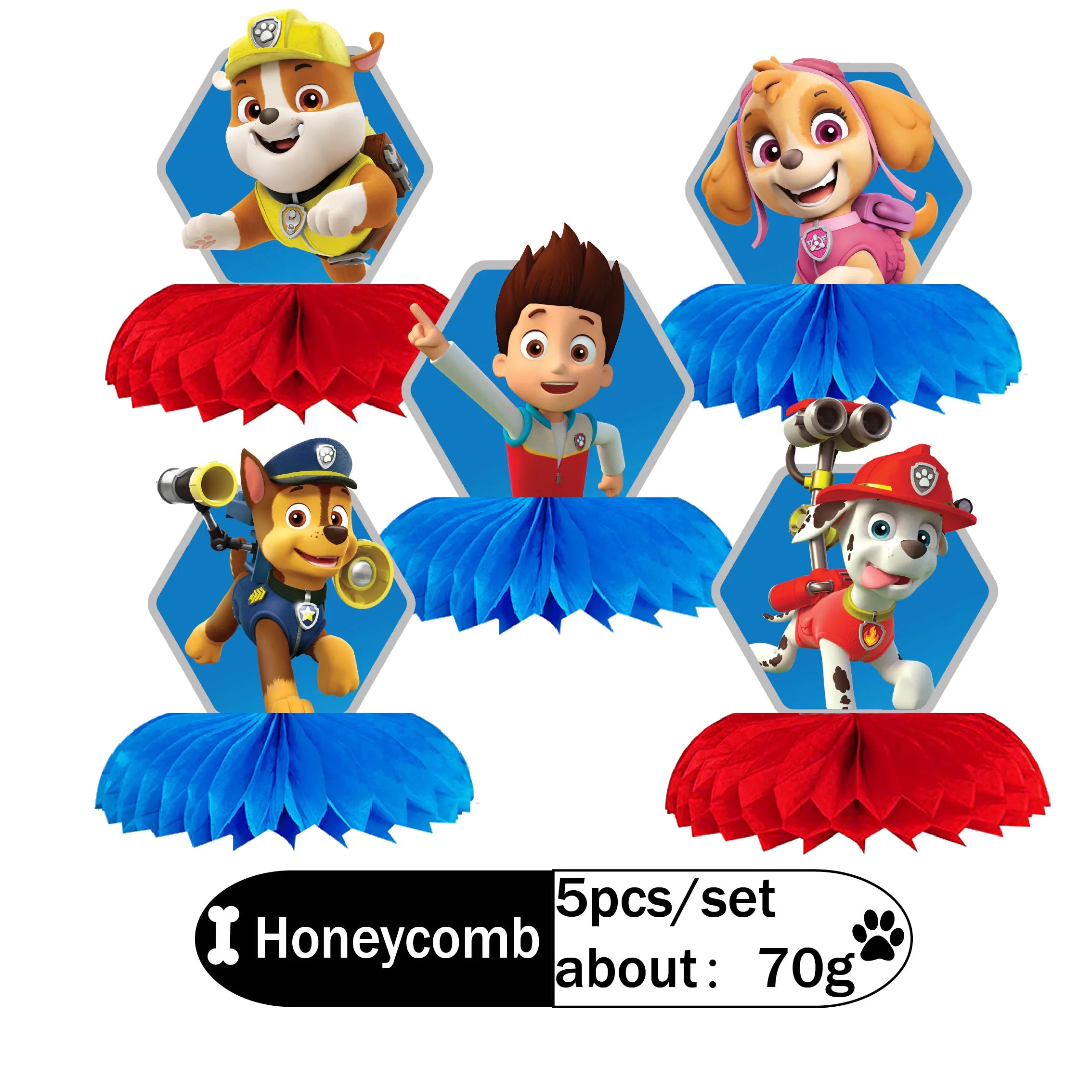 Paw Patrol Birthday Party Decoration Supplies Cartoon Dog PAW Patrol Sky Blue tablecloth napkin sticker balloon Party supplies