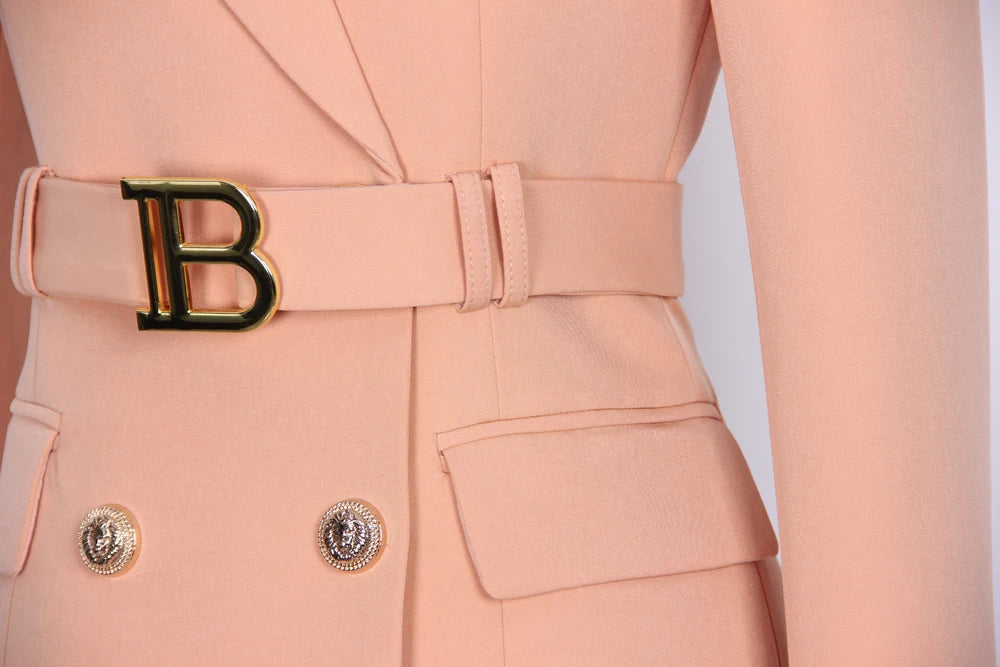 Suit Skirt Spring And Autumn New Temperament Ladies High-quality Waist And High Goddess Professional Suit Dress Jacket Female