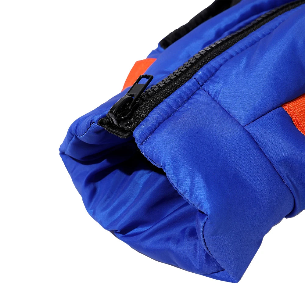 Warm Dog Coat For Autumn Winter Windproof Dogs Jacket With Harness Outdoor Waterproof Puppy Jacket For Small Medium Dogs Bulldog