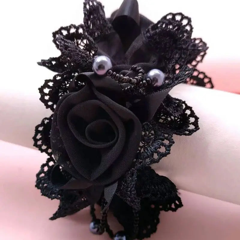 Élastique pour cheveux Fleur