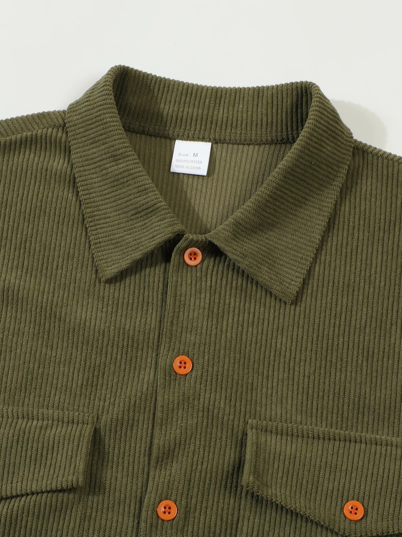 Ensemble décontracté d'hiver velours côtelé