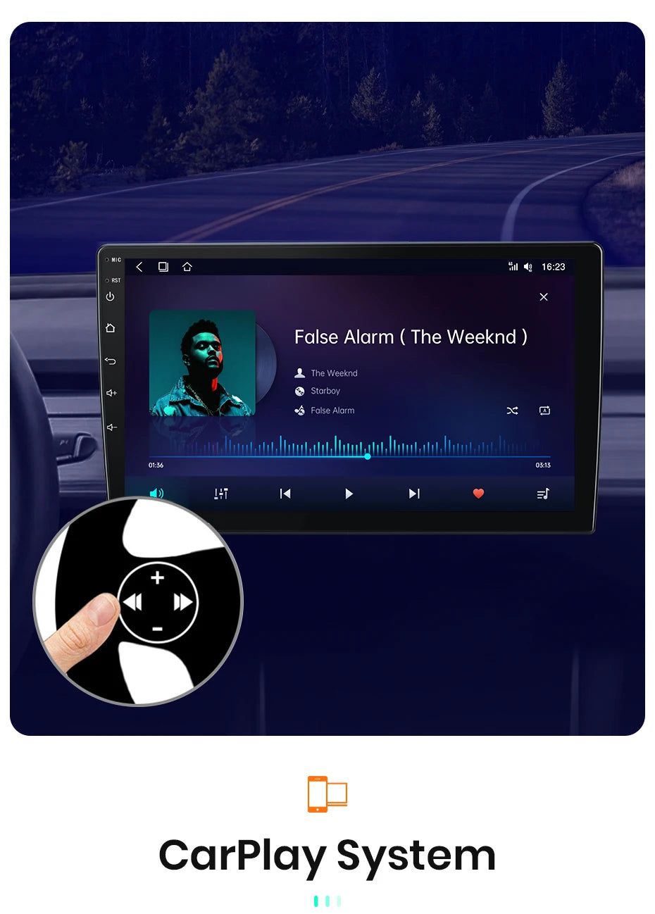 AWESAFE CarPlay اللاسلكي لنظام Apple Android 13 راديو السيارة لسيارة Renault Clio 4 2012 2013 2014-2016 شاشة الوسائط المتعددة ستيريو نظام تحديد المواقع العالمي (GPS)