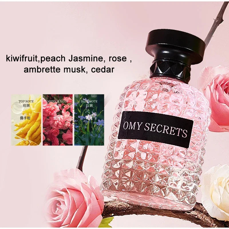 Rivet Series Fresh Perfume Woody Fruity Floral Long-lasting Light Fragrance Ladies Deodorant Bergamot High-quality Charm Perfume