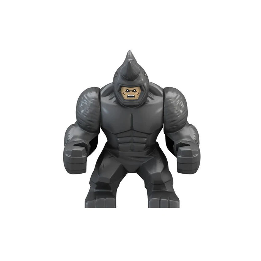 Hot Marvel movie Avengers DIY superhero 3D model character set building block assembly toy children's birthday gift boy girl