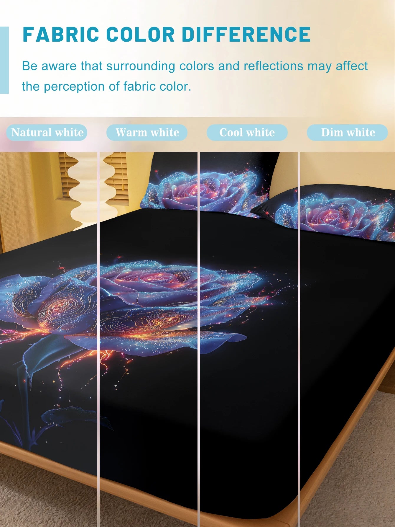 1 Simple modern Plant Flower Purple Rose digital printed frosted Fitted Sheet,bedroom printed bed cover,bedding(No pillowcase)