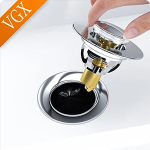 VGX Automatic Cup Washer Rinser Glass Cup Washer Bar Beer Milk Tea Cup Cleaner Faucet Stainless Steel 304 Kitchen Accessories