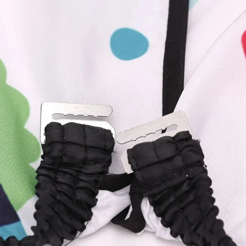 Cape de coupe de cheveux pour enfants  imperméable