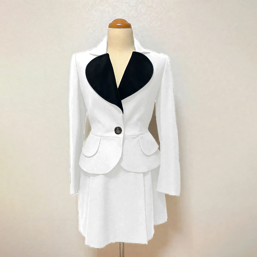 Costume 2 pièces personnalisé slim sweet