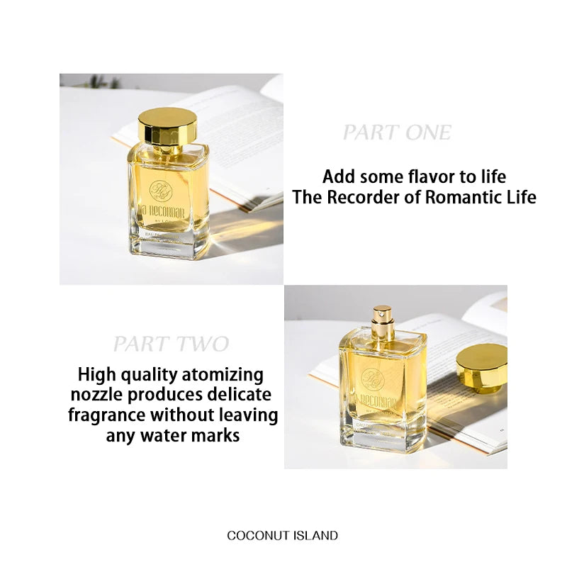 Popular Unisex Golden Million Perfume Sweet Woody Floral Romantic Fragrance Lasting Charm Temptation Sexy Date Million Perfume