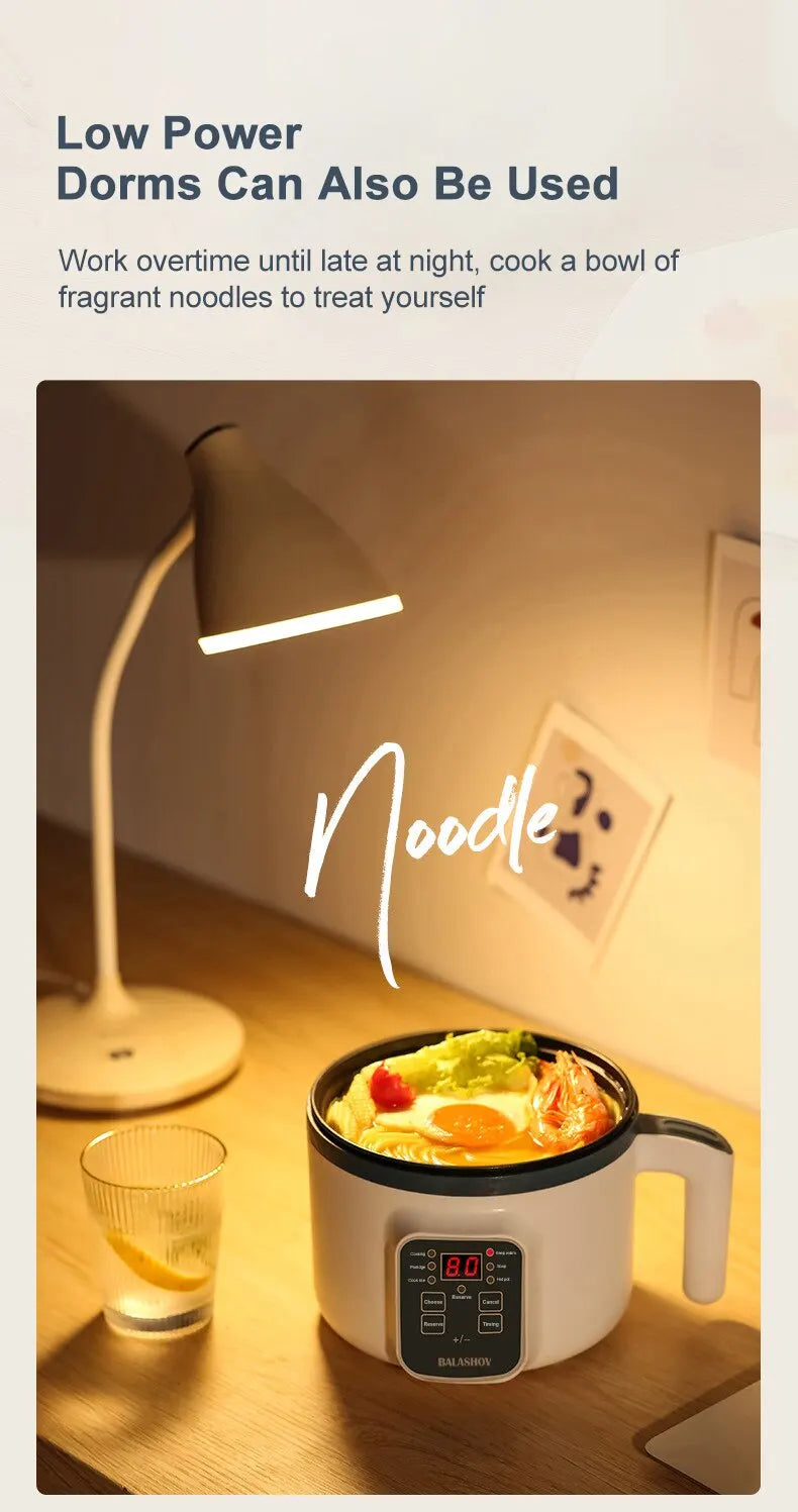 Digital Rice Cooker and Food Steamer | 220V Household Appliance with Dual-Layer Cooking