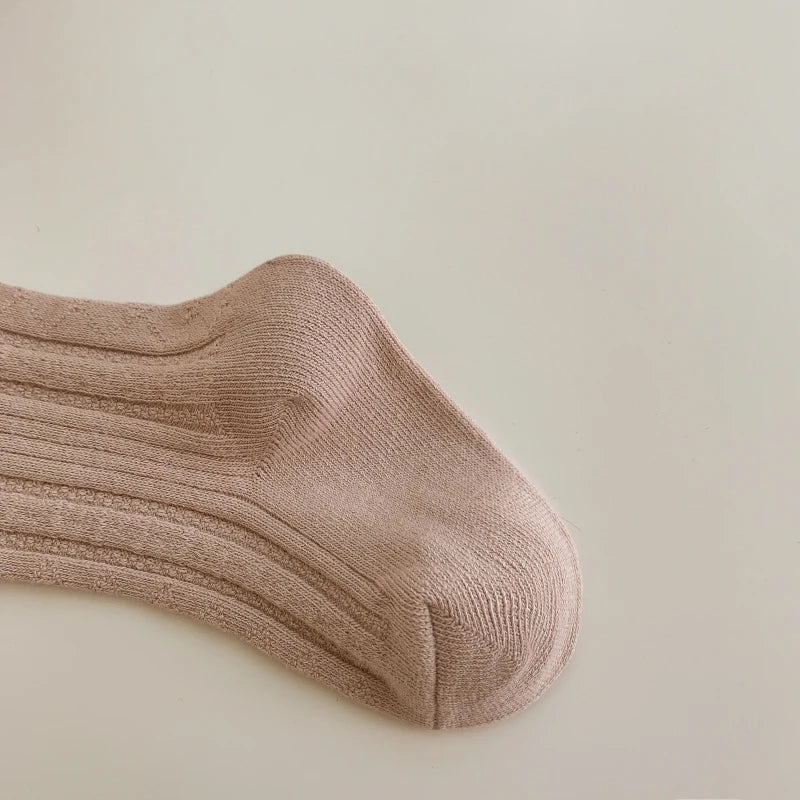 Baby Tights Leggings for Spring Autumn High waist Combed Cotton Bow Infant Girls Pantyhose