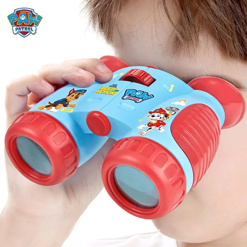 New cute and creative cartoon pattern lightweight portable high-definition binoculars toy for boys and girls of the Paw Team