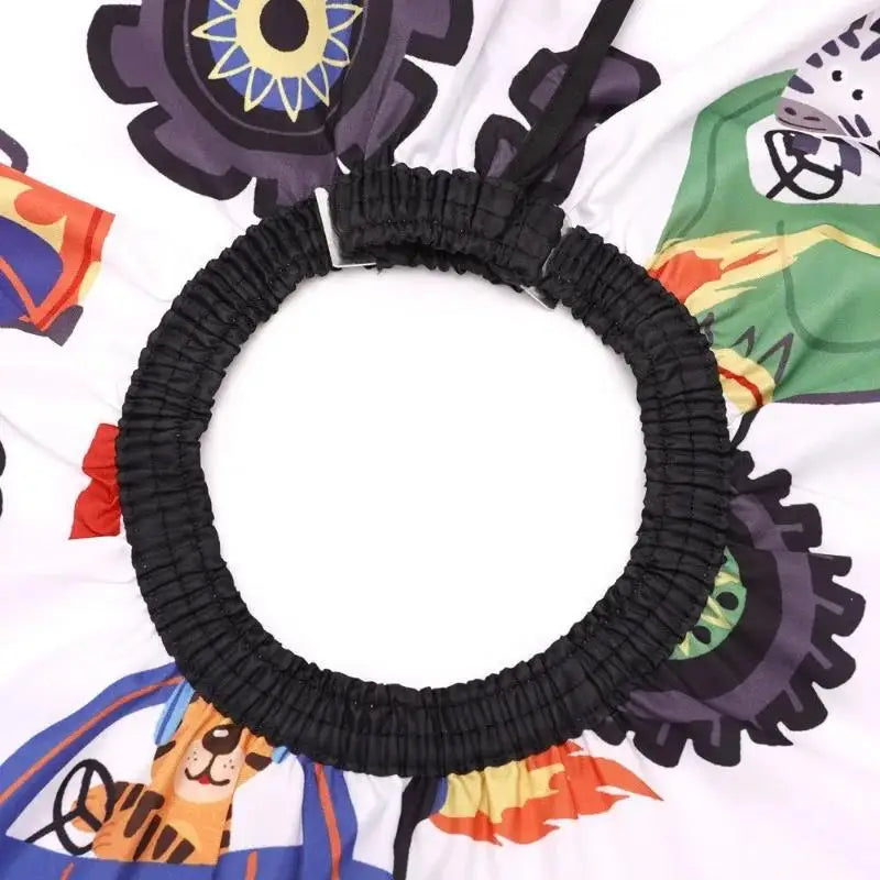 Cape de coupe de cheveux pour enfants  imperméable
