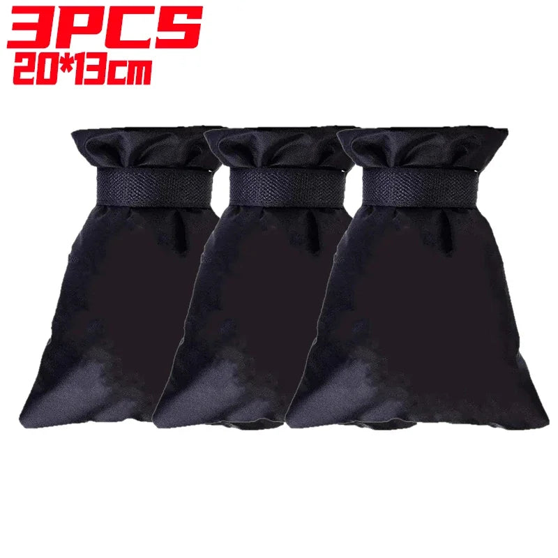 Outdoor Faucet Cover Thickened Garden Faucet Socks Waterproof Anti-freeze Tap Protection Covers Reusable Insulated Spigot Cover