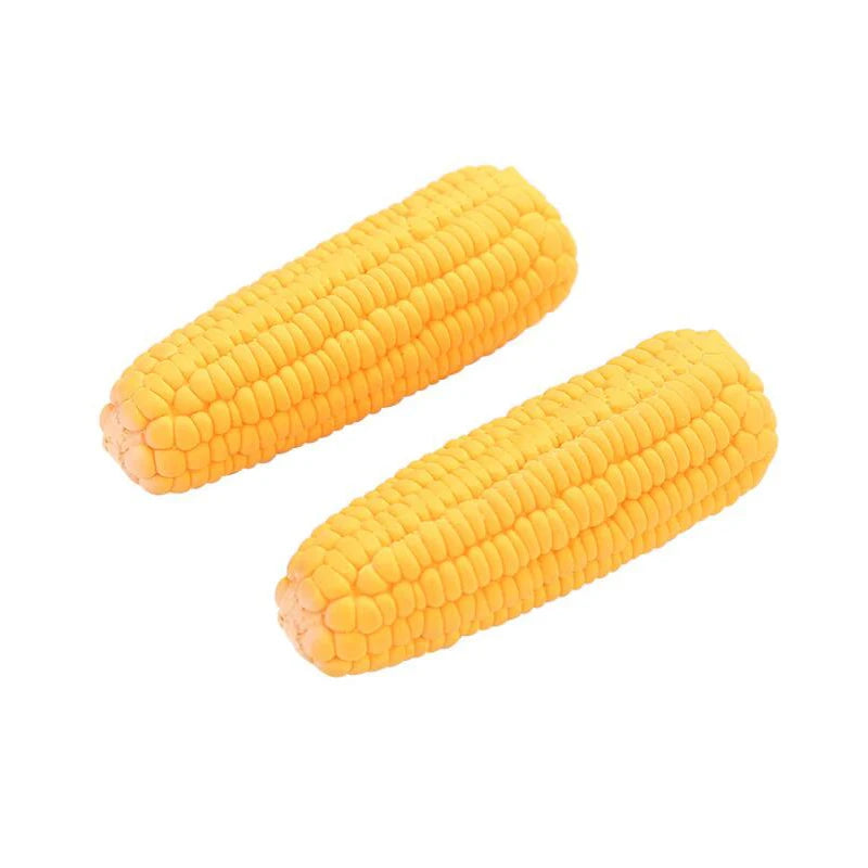 New Pet Toys Squeak Toys Latex Corn shape Puppy Dogs Toy Pet Supplies Training Playing Chewing Dog funny Toy For Small Dogs