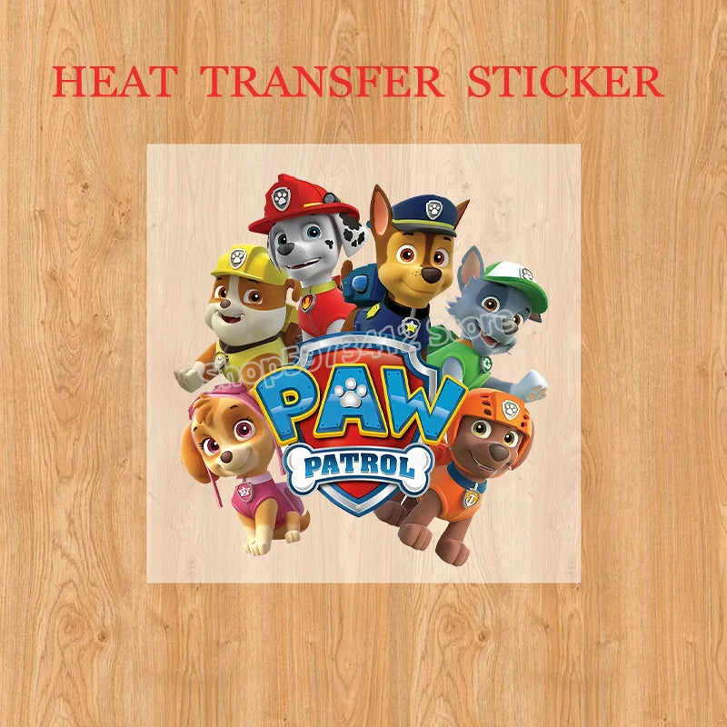 Paw Patrol Child Short Sleeve T-shirt Cartoon Chase Skye Printed Pullover Boys Girls Summer Breathable Casual Cotton Tops Gifts