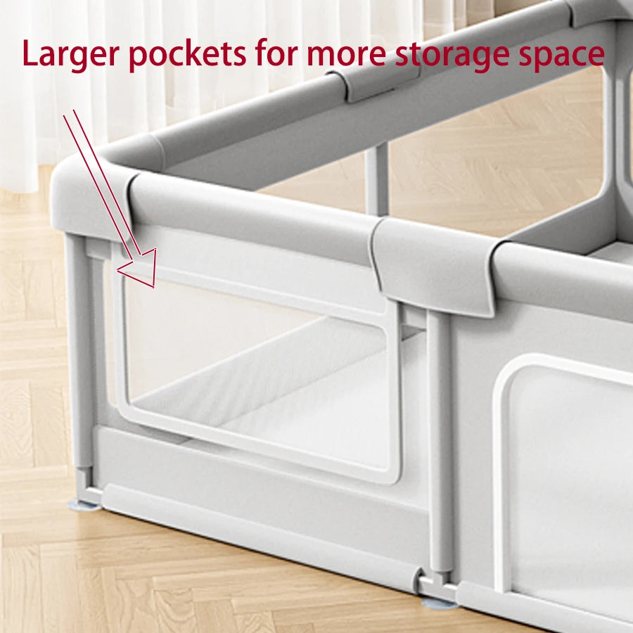 Large Baby Playpen for Children with Foam Protector Baby Playground for 0~6 Years Old Kids Ball Pit Playpen Indoor Baby Safety F