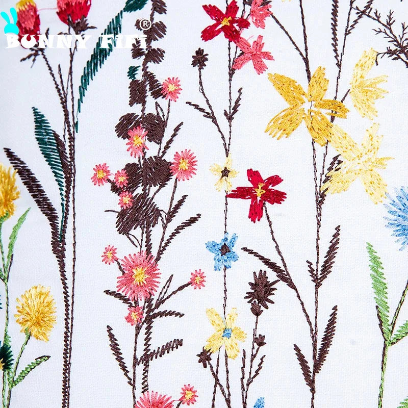 Cotton cushion cover with dandelion design for home decoration, floral design, spring, 30x50cm, 45x45cm