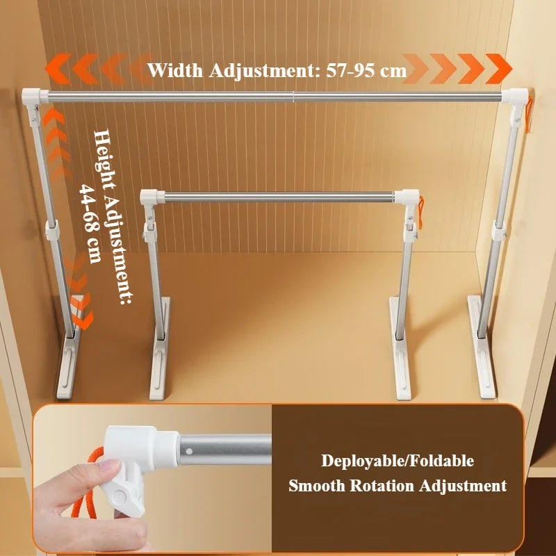 Eary – Metal Pet Hanger, Stable Dog Clothes Rack, Coat Storage Rack, Adjustable Height, Phone and Tablet Holder