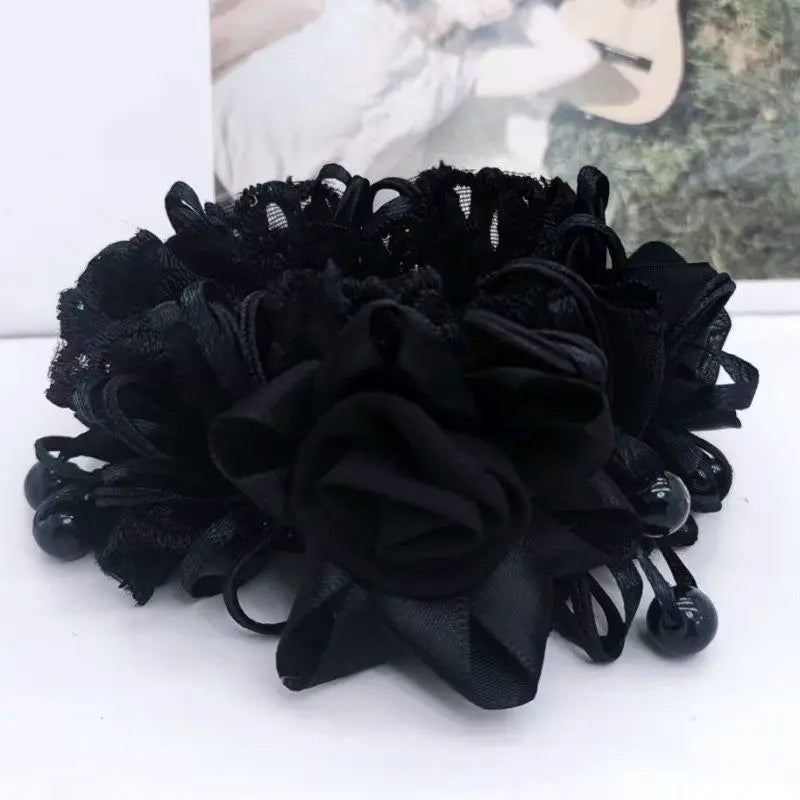 Élastique pour cheveux Fleur