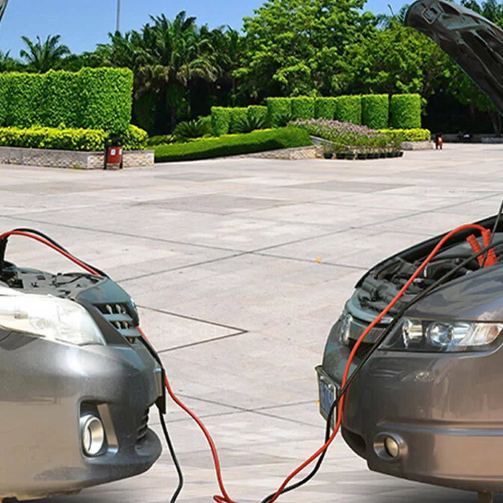 4/4.5/6M 2000/3000AMP Car Emergency Power Start Cables Power Relay Alligator Clamp Ignition Battery Jump Cable