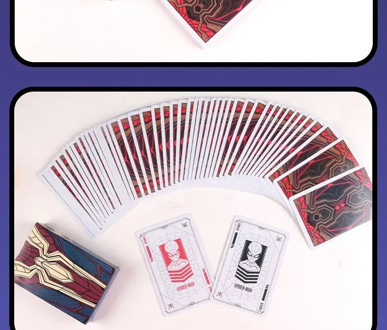 Marvel  Iron Man Spiderman Captain America Black Panther Darken Thor new high-looking and cool playing cards for men and women