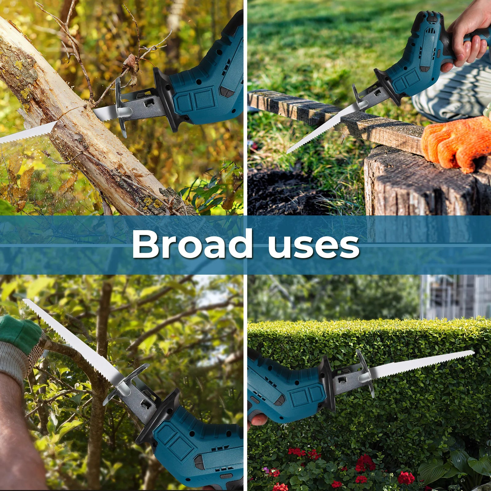 100mm Cordless Electric Reciprocating Saw 3000rpm Variable Speed Metal Wood Cutting Tools Electric Saw For Makita 18V Battery